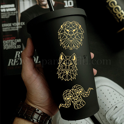 Никелевые декоративные наклейки DIY-WH0450-079-1