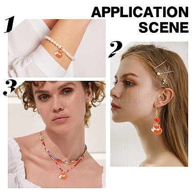 30pcs Mixed Enamel Charms Pendants for Jewelry Making Bulk lot Necklace  Earrings Bracelet Craft Findings