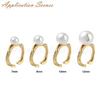 Латунный колышек для установки открытого манжетного кольца&nbsp;LS-KK-G518-08G-03-1