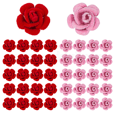 40 шт. 2-цветная пластиковая заколка для волос для укладки волос для женщин и девочек&nbsp;OHAR-MA0001-01-1