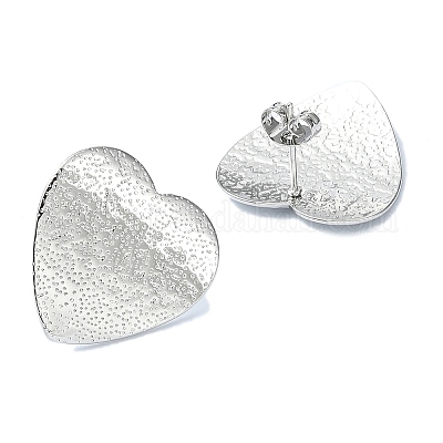 Серьги-гвоздики из нержавеющей стали 201 EJEW-K270-12P-1