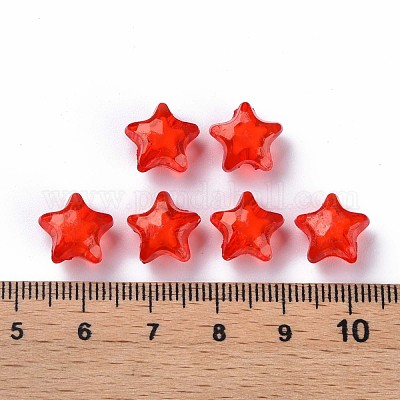 Прозрачные акриловые бусины TACR-S152-01A-712-1