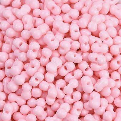 Выпечка краска стеклянные бусины SEED-K010-A17-1