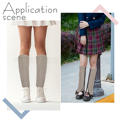 Рукава для ног из акриловых волокон AJEW-WH20072-16D-1