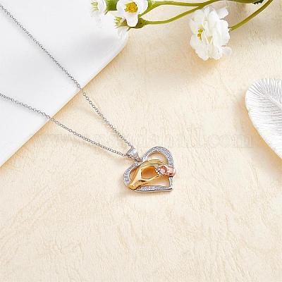 Collana Con Ciondolo A Cuore In Oro
