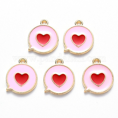 Подвески из эмали и сплава X-ENAM-S121-120C-1