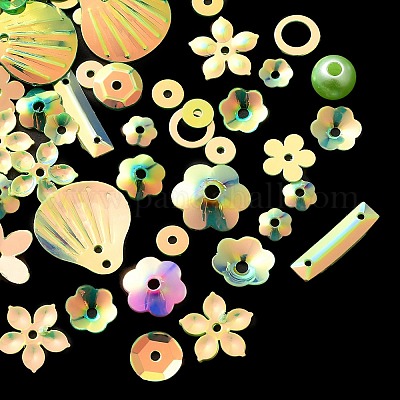 Радужные бусины PVC-C001-01E-1