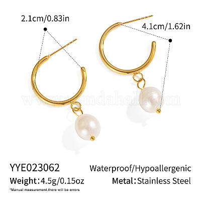 Круглые серьги-гвоздики из нержавеющей стали ZU9248-1-1