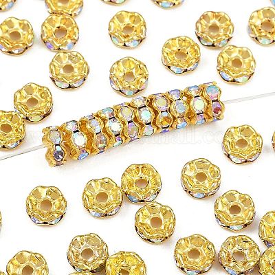 Латунные бусины разделители для поставки стразов RSB028NF-02G-1