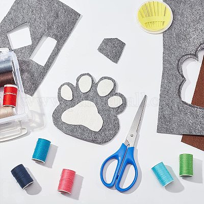Autocollant en feutre de polyester&nbsp;DIY-WH0223-19F-1