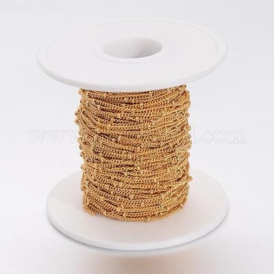 Ионное покрытие (ip) 304 нержавеющая сталь витые цепи CHS-H007-23G-1