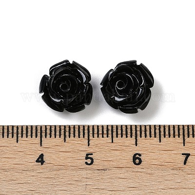 Резные бусины из синтетического коралла&nbsp;CORA-H003-01A-15-1