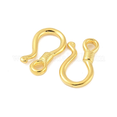 925 застежка-крючок из стерлингового серебра STER-S012-03B-G-1