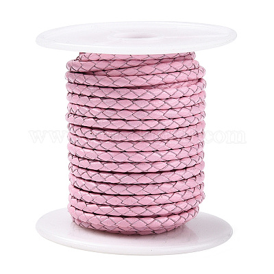 Плетеный шнур коровья кожа NWIR-N005-01Q-4mm-1