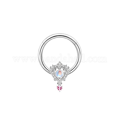 Латунные кольца для сосков со стразами WG50E44-18-1