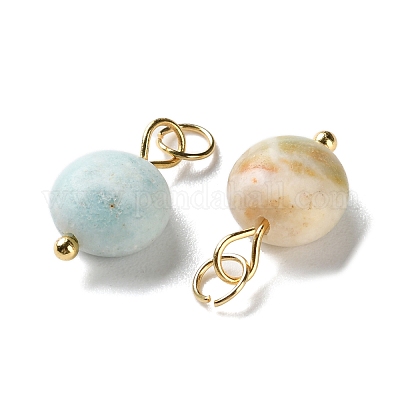 Подвески из натуральных цветов амазонита STAS-C120-10G-02-1