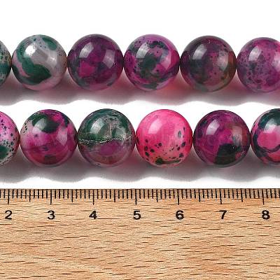 Природные многоцветные агат бисер пряди G-A261-B15-14mm-1