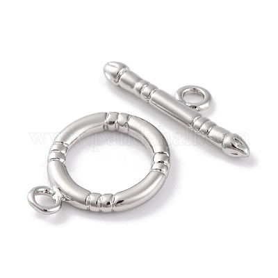 Покрытие стойки экологически чистые латунные застежки-тоглы KK-S403-16P-1