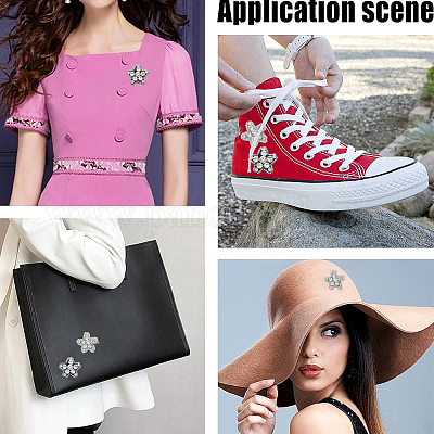 12 шт. аппликации в виде звезд 2 цветов PATC-GF0001-39-1