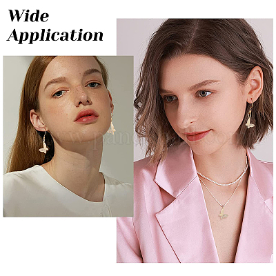 10 шт. 2 стильных подвески на стойке с покрытием из латуни с микропаве из прозрачного кубического циркония KK-BBC0003-13-1