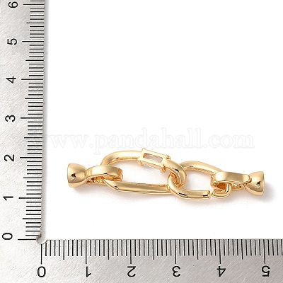 Латунь раз по сравнению с застежками KK-A227-07G-1