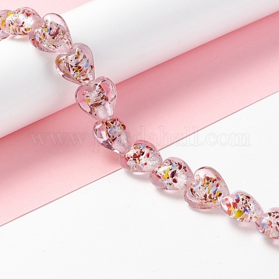 Бусы лэмпворк ручной работы LAMP-D015-09C-1