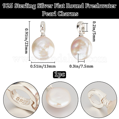 1 шт. подвески из натурального барочного жемчуга Кеши FIND-BBC0002-39B-1