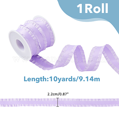 10 ярд полиэстеровой плиссированной ленты для украшения одежды DIY-FI0001-13D-1