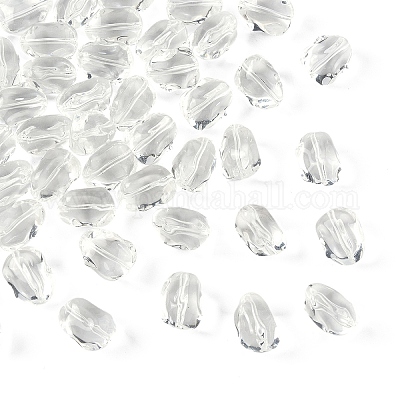 50 шт. Прозрачные стеклянные бусины&nbsp;GLAA-YW0004-83A-1