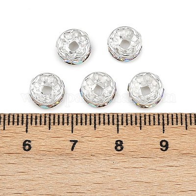 Латунь марки А горный хрусталь Spacer бисер RB-A004-4-1