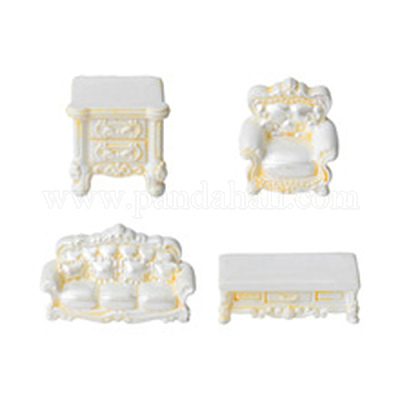 Декорирование витрины мебели в стиле барокко из смолы DJEW-N004-19-1