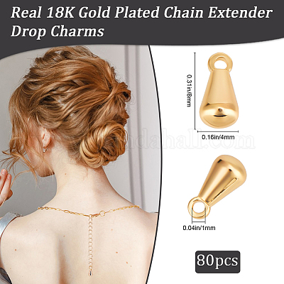 80 шт. Латунные подвески&nbsp;KK-BBC0014-10B-1