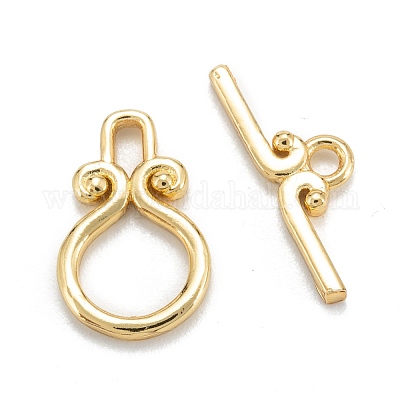 Fermagli in ottone a levetta&nbsp;KK-C216-10G-1