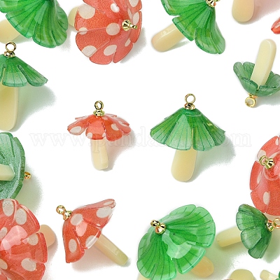 10шт 2 цвета пластиковые подвески KY-FS0001-34B-1