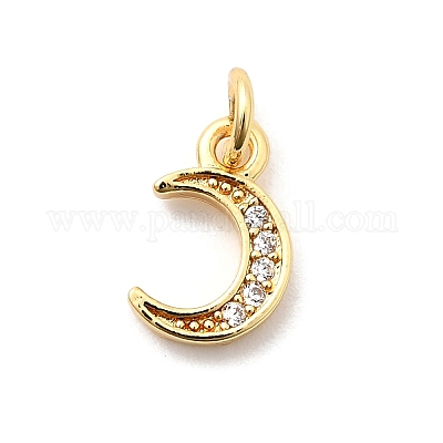 Латунные микро проложить кубического циркония подвески KK-Z135-03G-01-1