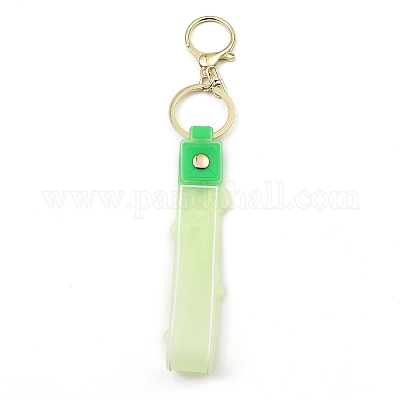 Цветочные брелки из веревки из ПВХ KEYC-B015-01LG-06-1