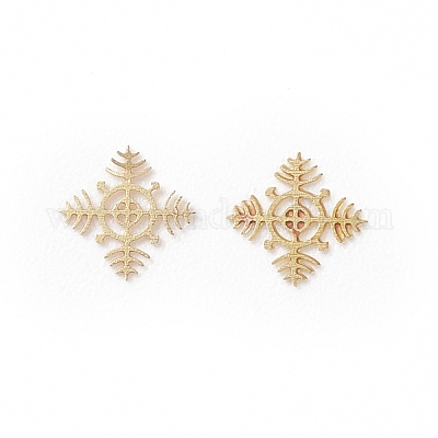 (распродажа с дефектом: оксидирование) латунные кабошоны MRMJ-XCP0001-48G-1