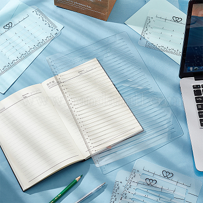 1 набор шаблонов пластиковых поздравительных открыток с изображением домашних животных DIY-PH0021-25-1