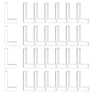 30 шт. акриловые штифты-скобы в виде сот FIND-BC0013-60D-1