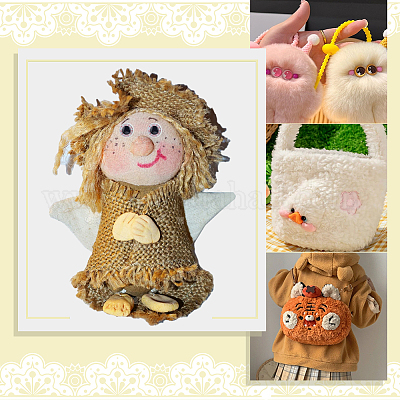 30 набор 15 видов пластиковых глаз для поделок KY-PH0001-90-1