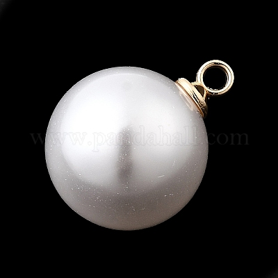 Подвески из АБС-пластика с жемчугом FIND-H052-01H-04KCG-1