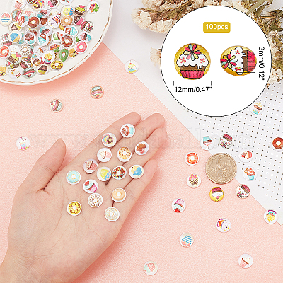 Кабошоны из стекла GLAA-WH0025-23B-1