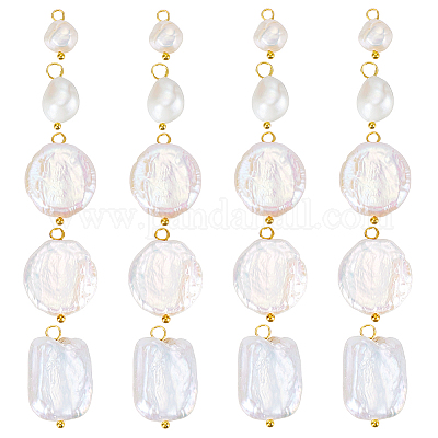 20 шт. 5 подвески из натурального жемчуга PALLOY-PH01822-1