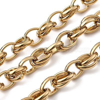 Овальные звенья цепи из нержавеющей стали 304 CHS-Z007-07G-1