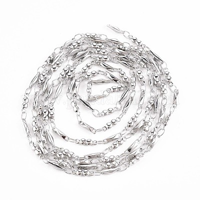 Цепи из нержавеющей стали 201 с прямоугольными и овальными звеньями STAS-N092-115-1