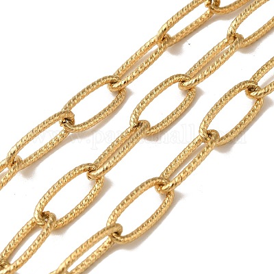 Ионное покрытие (ip) овальные звенья цепи из нержавеющей стали 304 CHS-Q006-13G-1