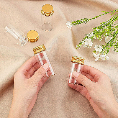 Круглые стеклянные контейнеры для хранения косметики GLAA-BC0001-12A-1