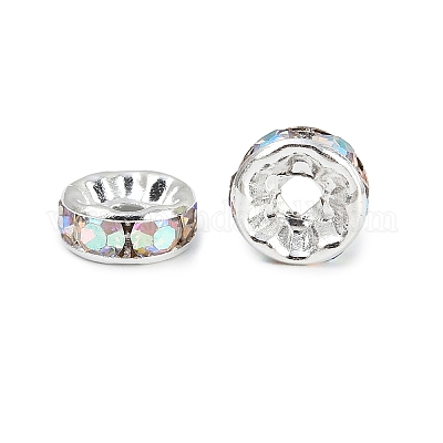 Латунь марки А горный хрусталь Spacer бисер RB-A004-4-1