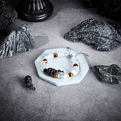 2 шт. латунные европейские бусины KK-OC0001-33-1