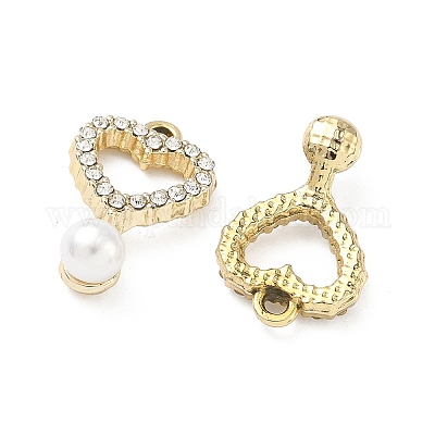 Подвески из сплава и страза&nbsp;ALRI-D303-14G-01-1